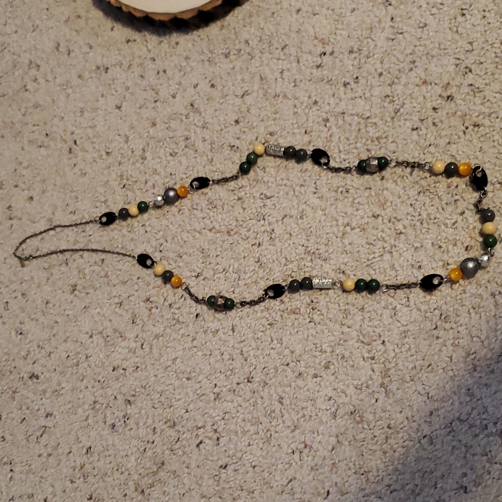 Patch Nyc Multi-Colored Beaded Long Necklace - image 5